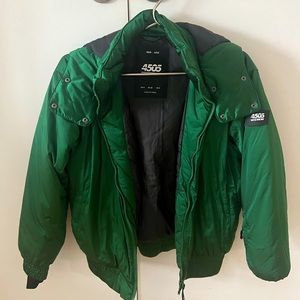 ASOS 4505 ski puffer jacket with hood